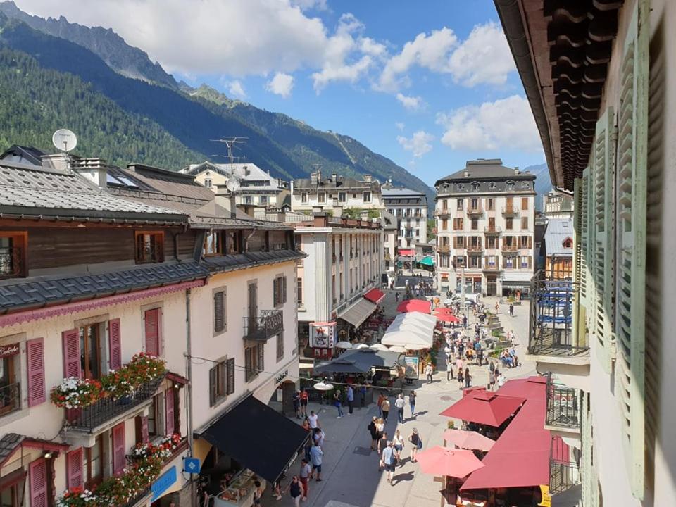 Appartement Paccard, Centre Ville Chamonix Bagian luar foto